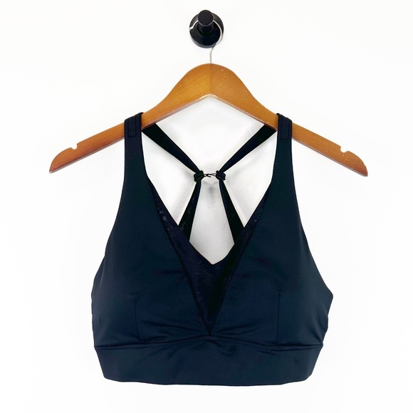 ZYIA Active Black Adjustable Mesh Sports Bra M - Picture 3 of 9